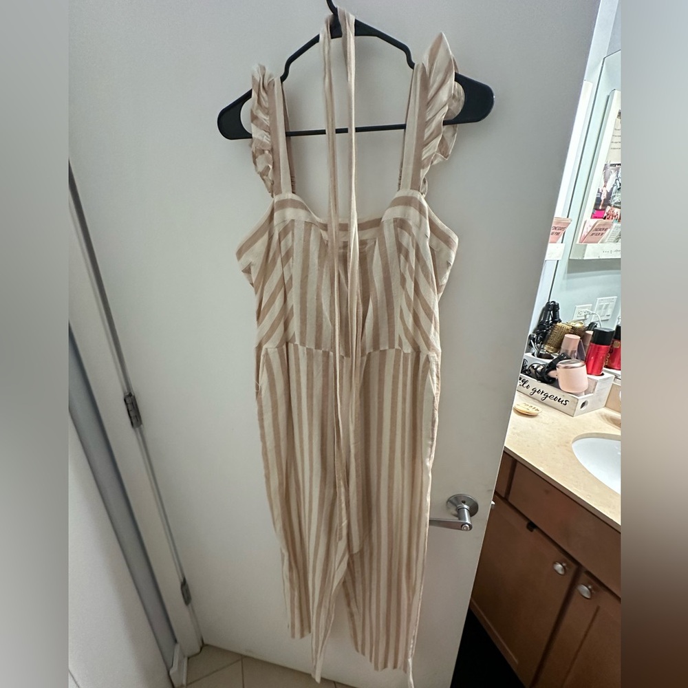 Tan Jumpsuit!